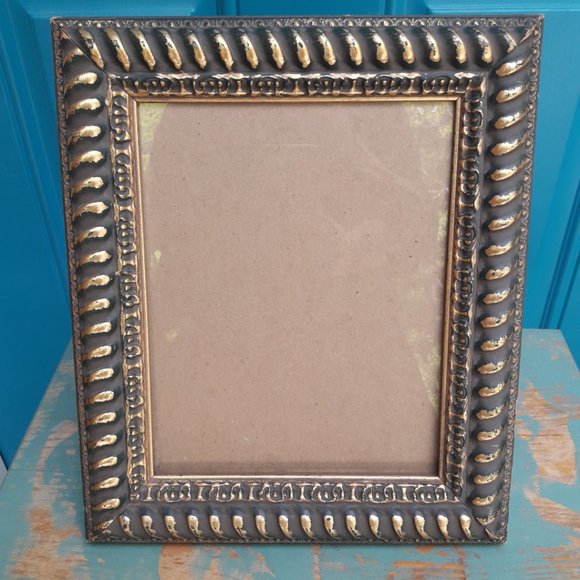 Gold Photo Frame Vintage Picture Frame Table Top Wall Decor Gold Leaf Guilding - Picture 10 of 17